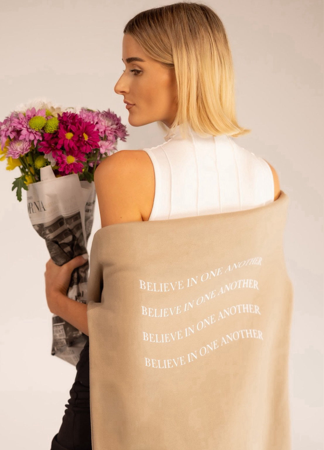 Believe Oversized Crewneck