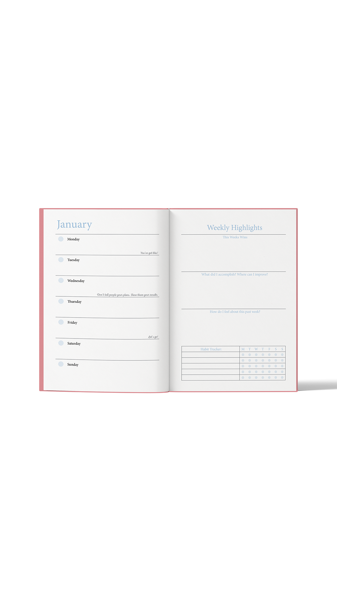 Mindcheer Planner